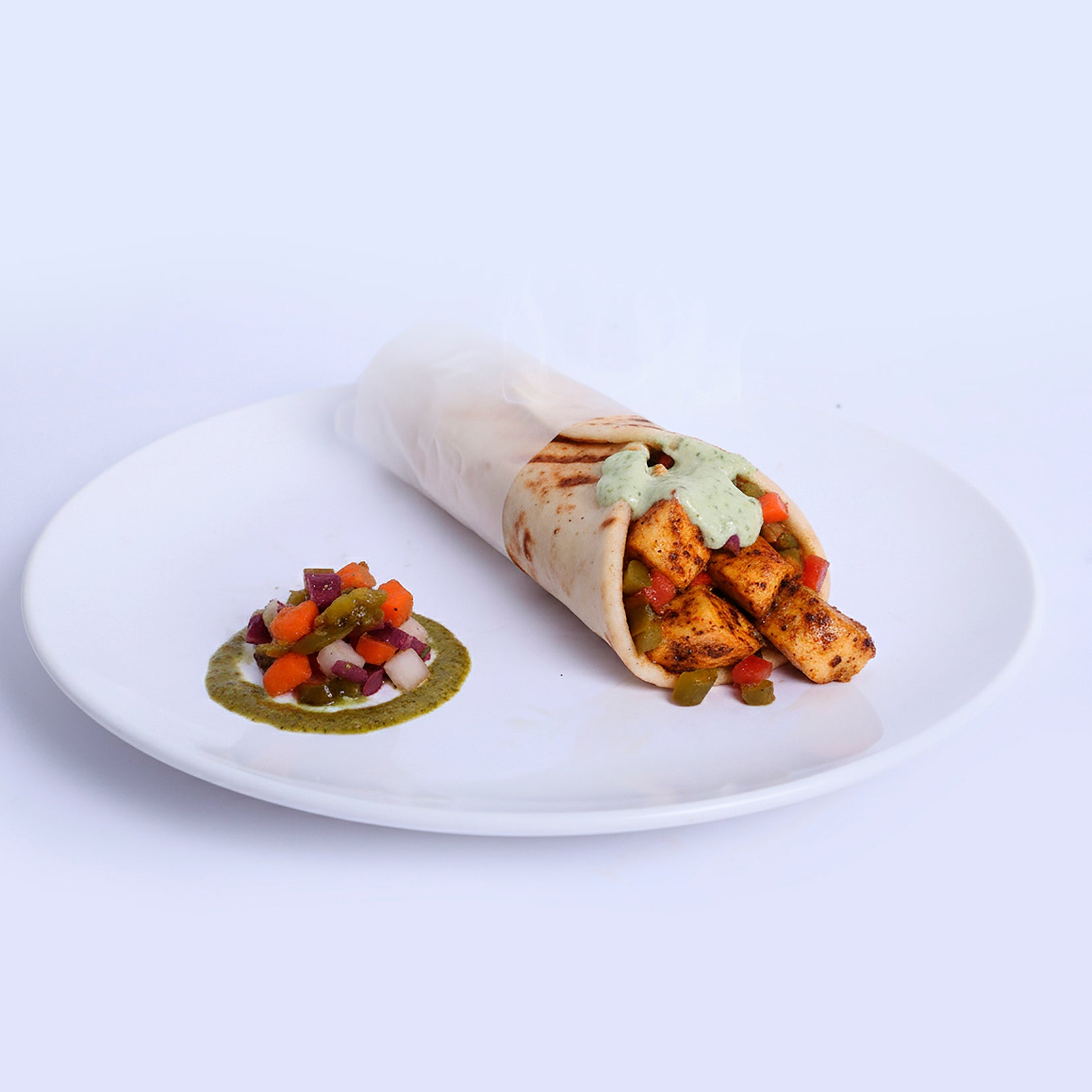 Coil Malai Boti Shawarma