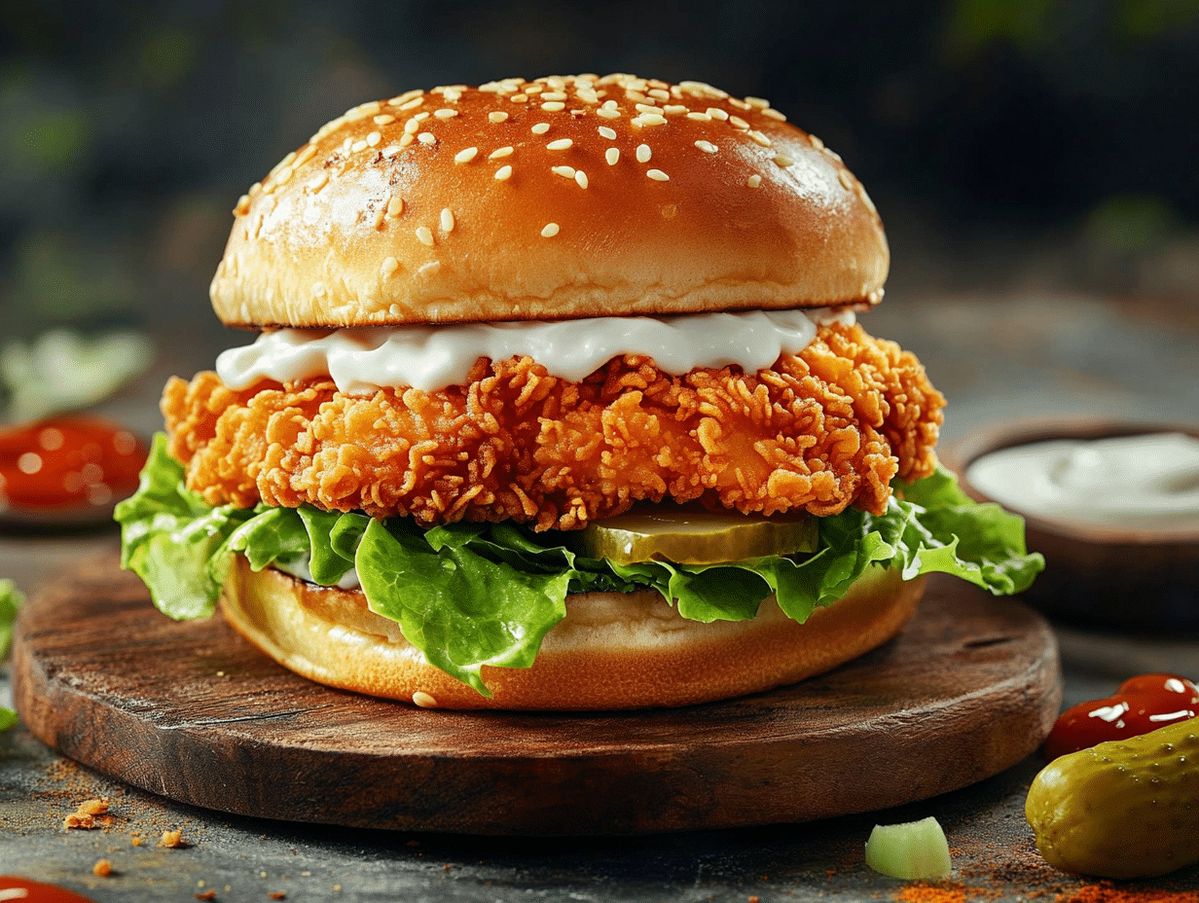 Zinger Crunch Burger